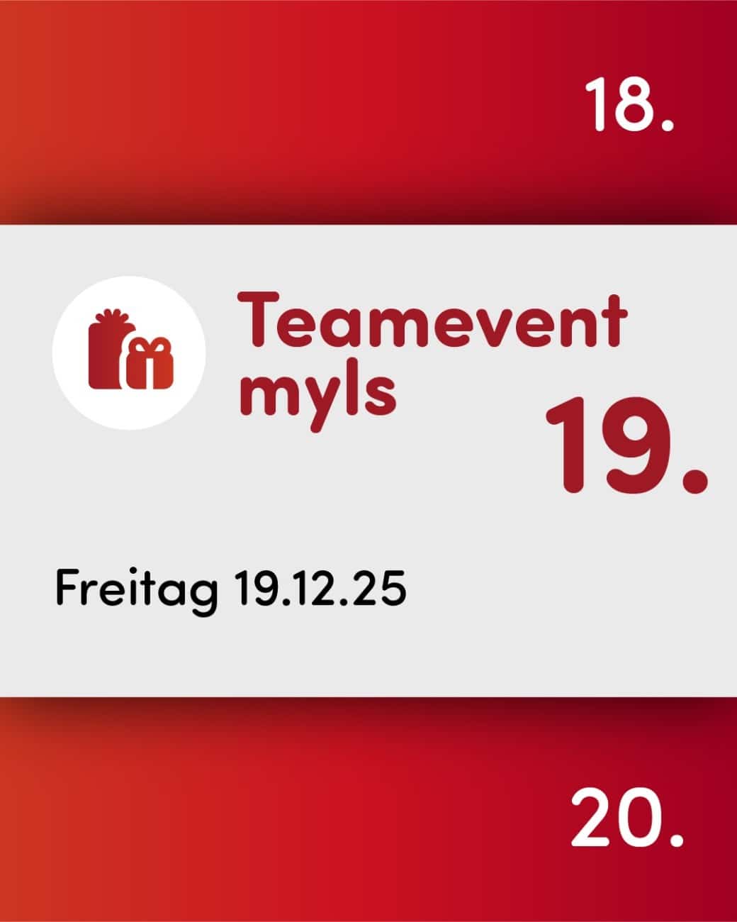 Teamevent – Weihnachtsessen