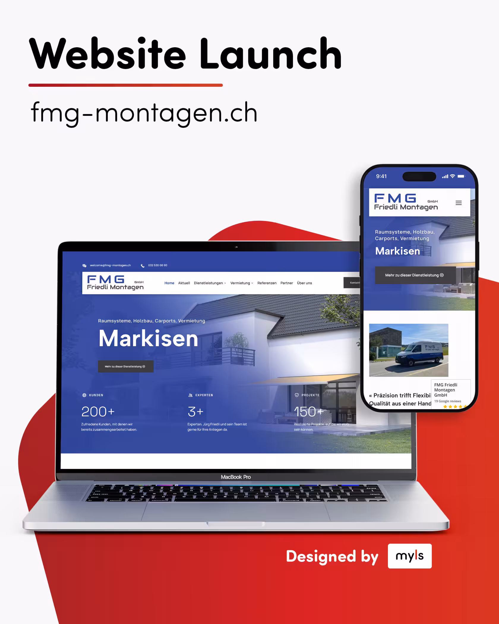 Neue Website live – fmg-montagen.ch